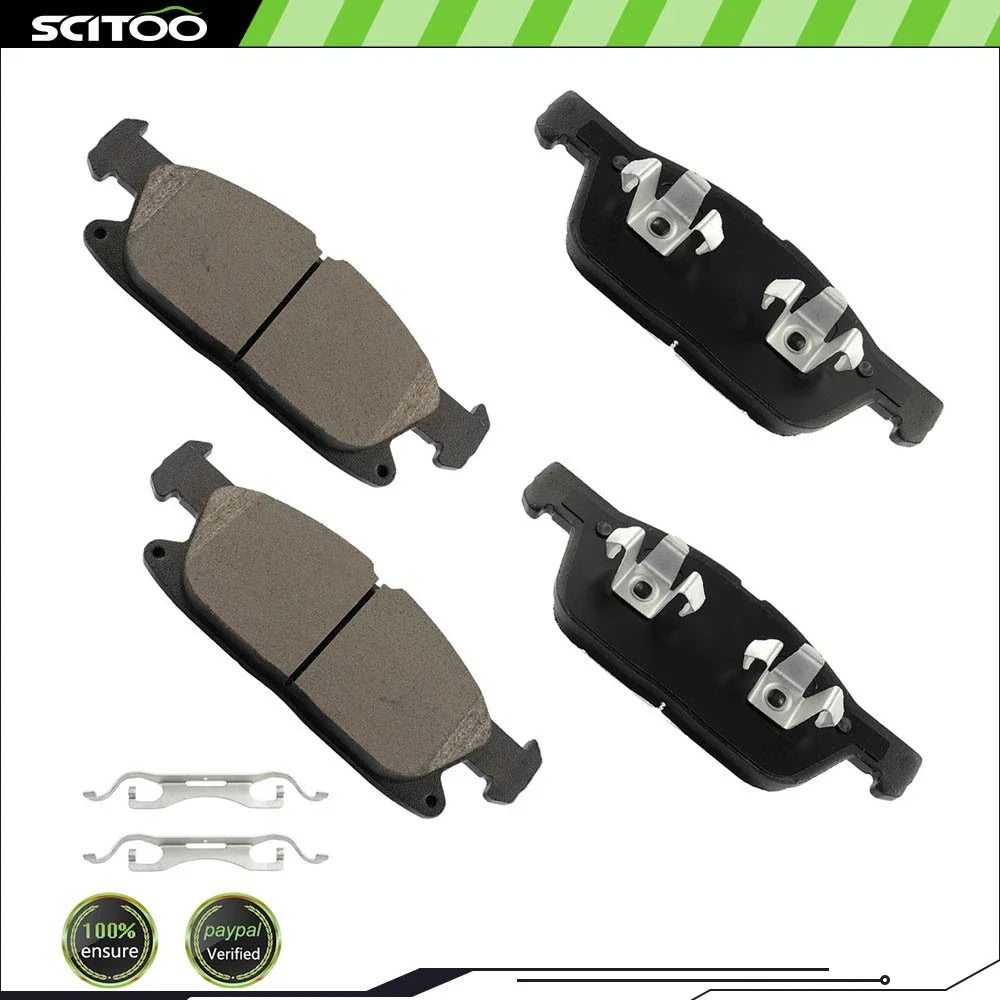 Front Ceramic Brake Pad Set for 2019–2020 Ford Edge D2180-9053