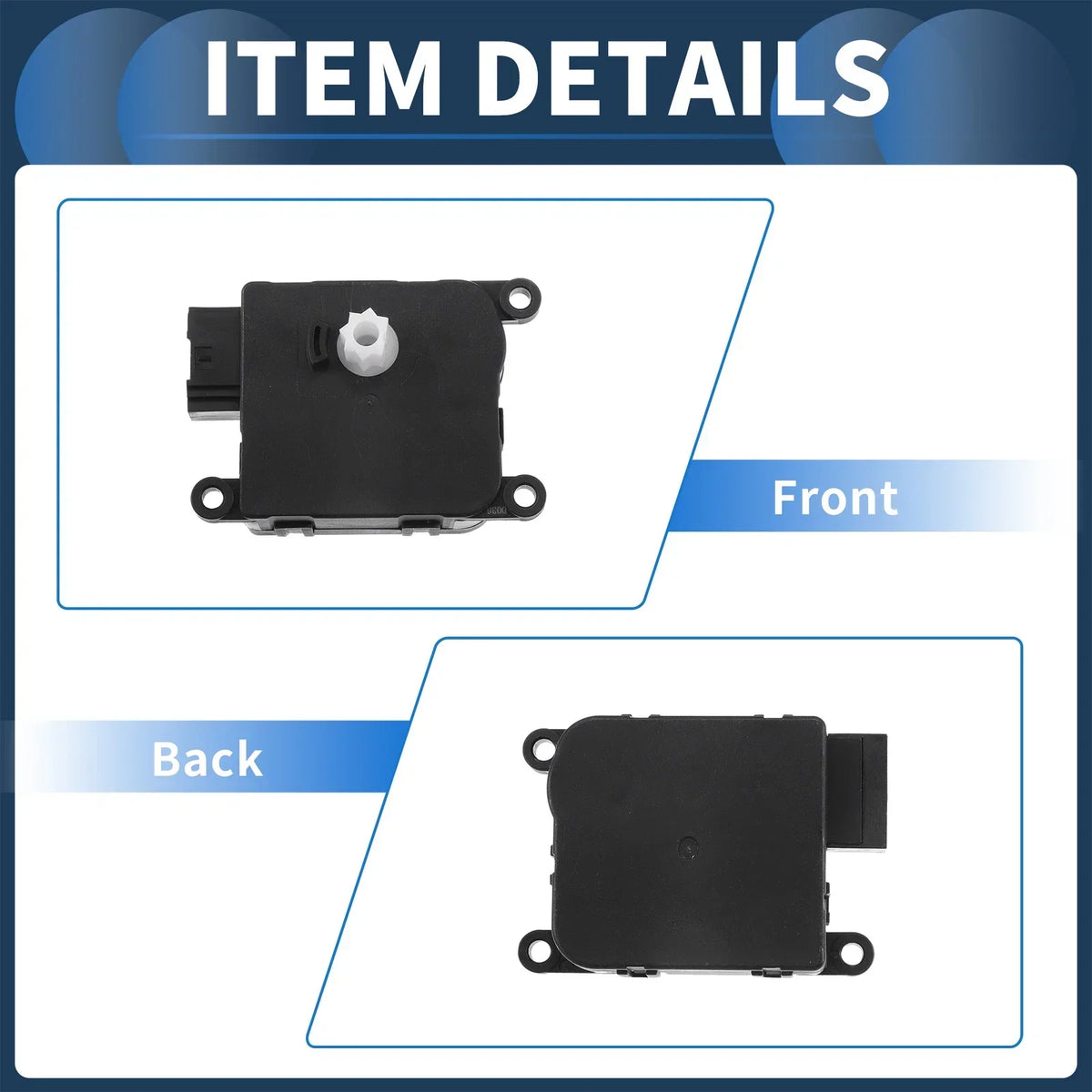 Heater Blend Door Actuator for Dodge Nitro 2007 to 2011 Models