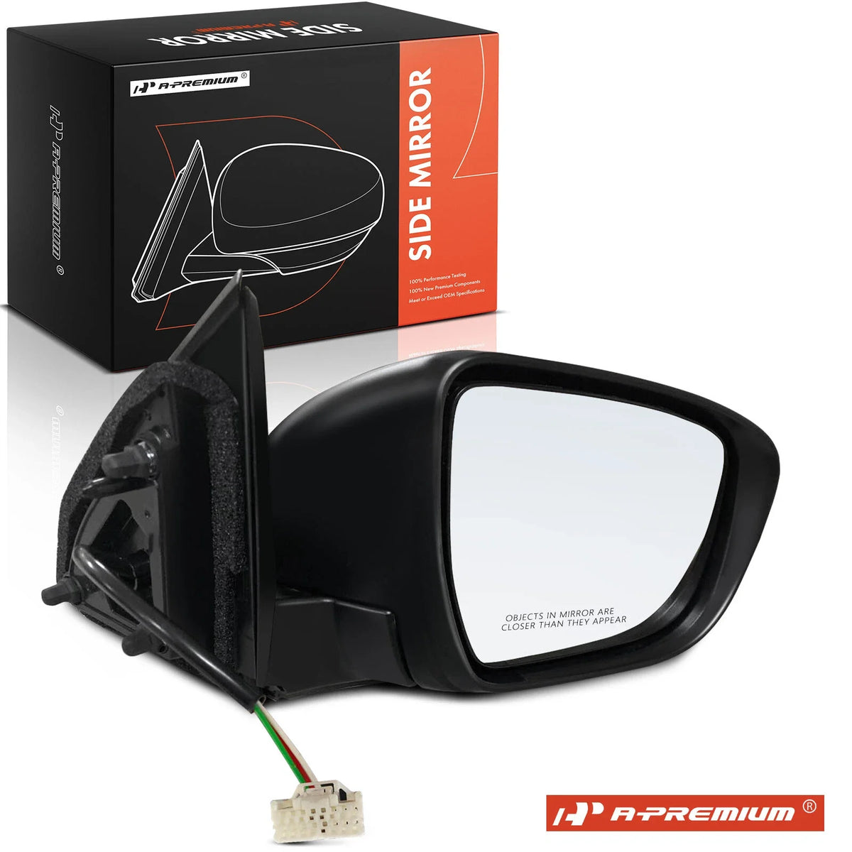 Passenger Power Mirror for Nissan Rogue Sport (2017–2022)