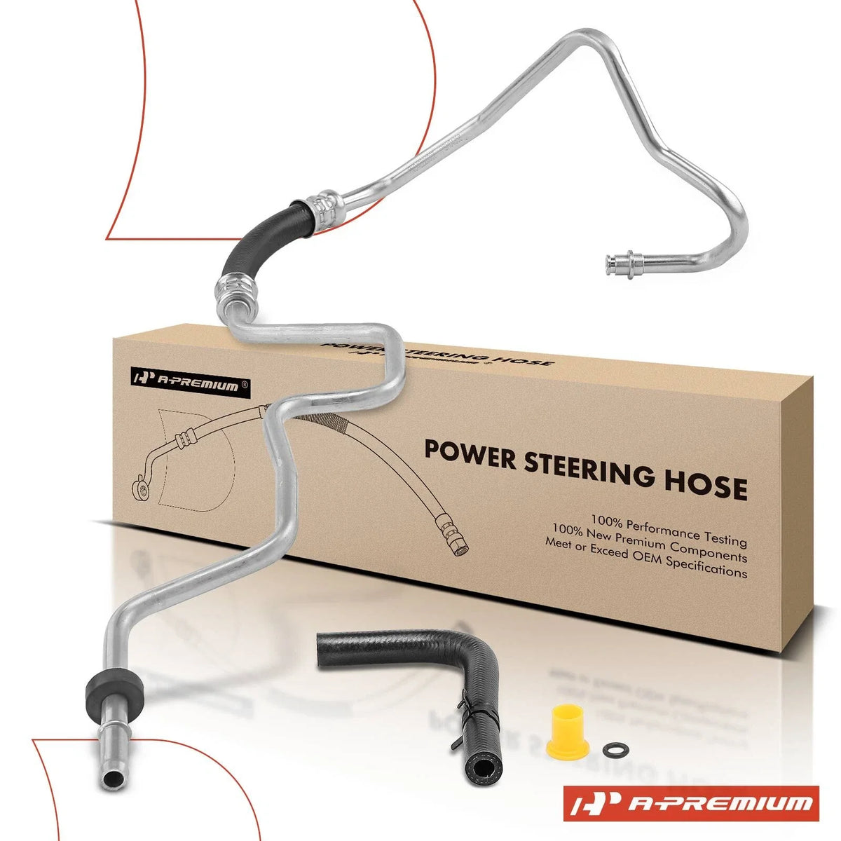 Power Steering Return Line Hose for Ford Lincoln LS (2000–2006)