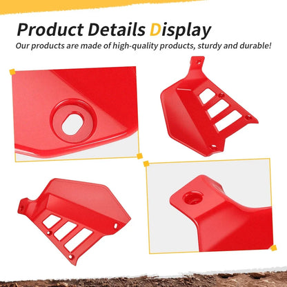 Red Radiator Shrouds for Honda ATC250R (1985–1986) 19030-HA2-670ZA 19035-HA2-670ZA