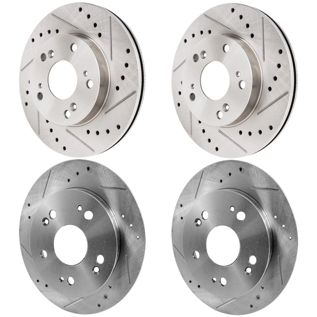Front & Rear Brake Disc Rotors for Honda Civic (2006–2011)