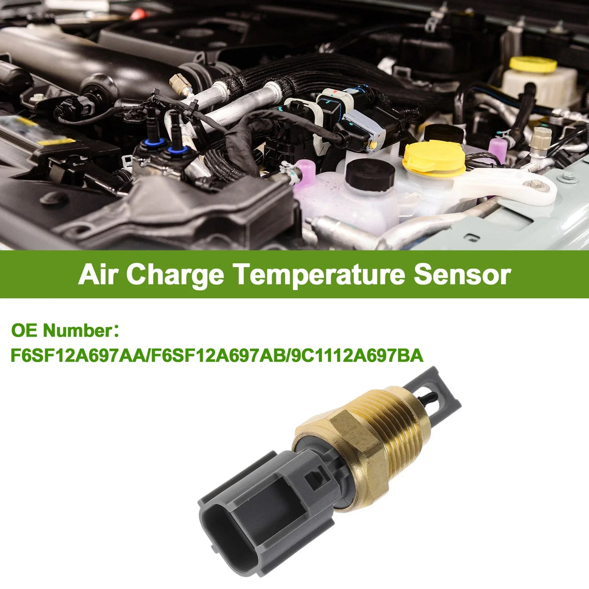 Air Charge Temperature Sensor No.F6SF12A697AA for Ford Escort Mk6 (1995–2000)