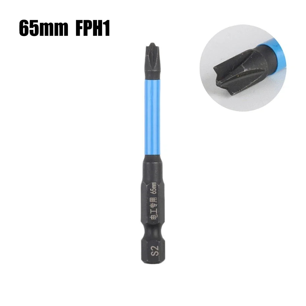 Screwdriver Bit Set for Socket Switch 65-150mm Cross