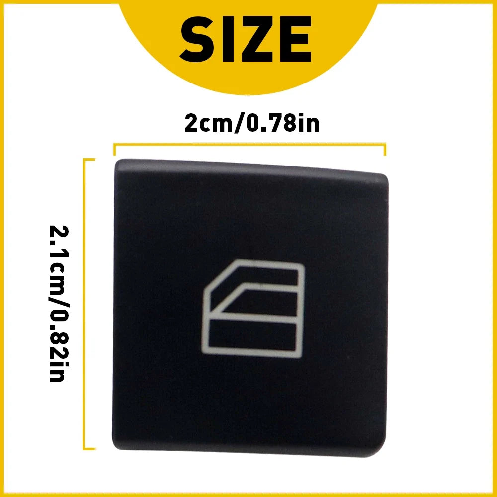 4X Driver Window Switch Repair Cap Button for Mercedes ML GL (2006–2012)