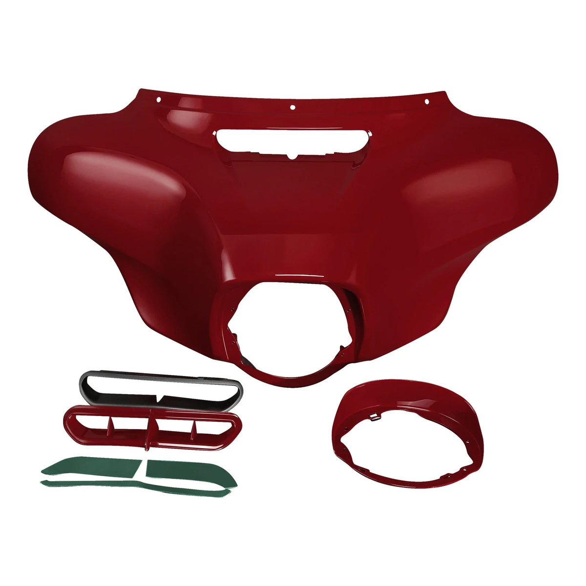 Front Inner Outer Fairing for Harley Electra Glide 2014–2024 (Billiard Red)