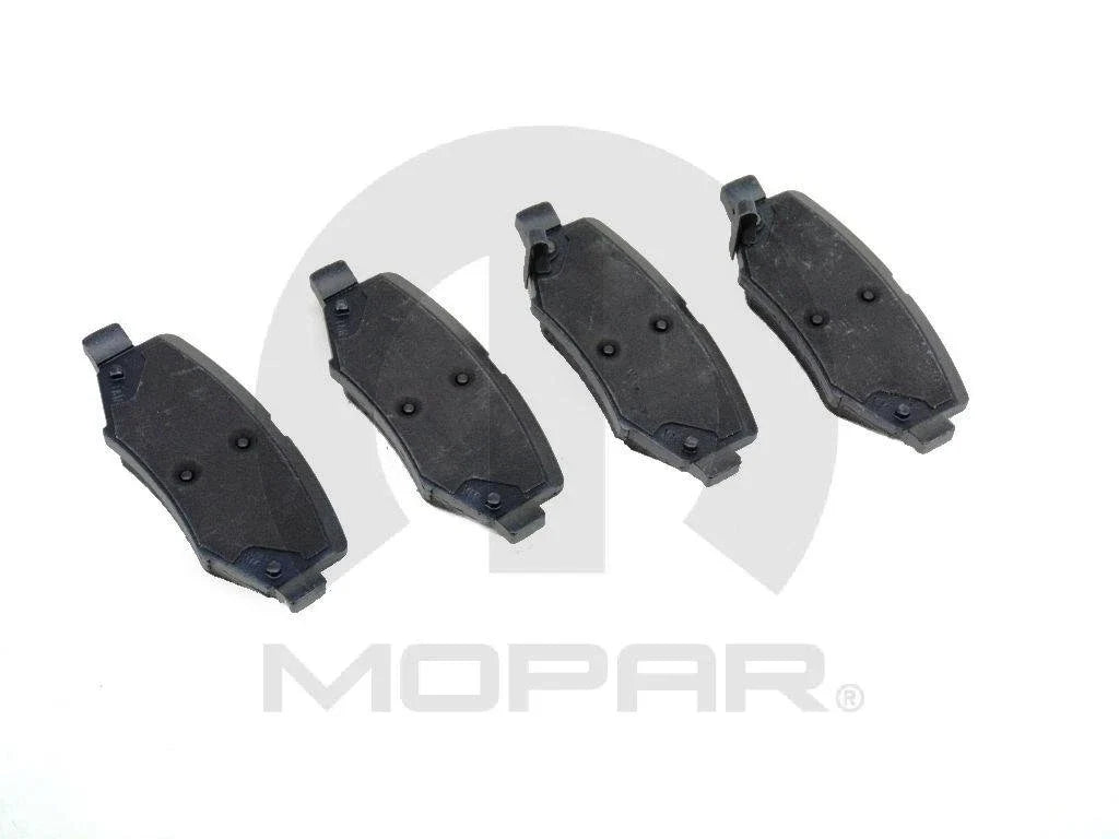 Genuine Mopar Rear Brake Pads Set for Dodge Jeep - 302mm, 4 Pack