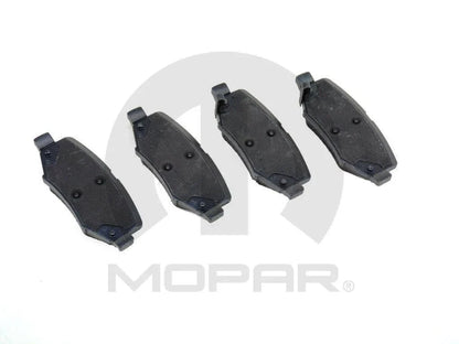 Genuine Mopar Rear Brake Pads Set for Dodge Jeep - 302mm, 4 Pack