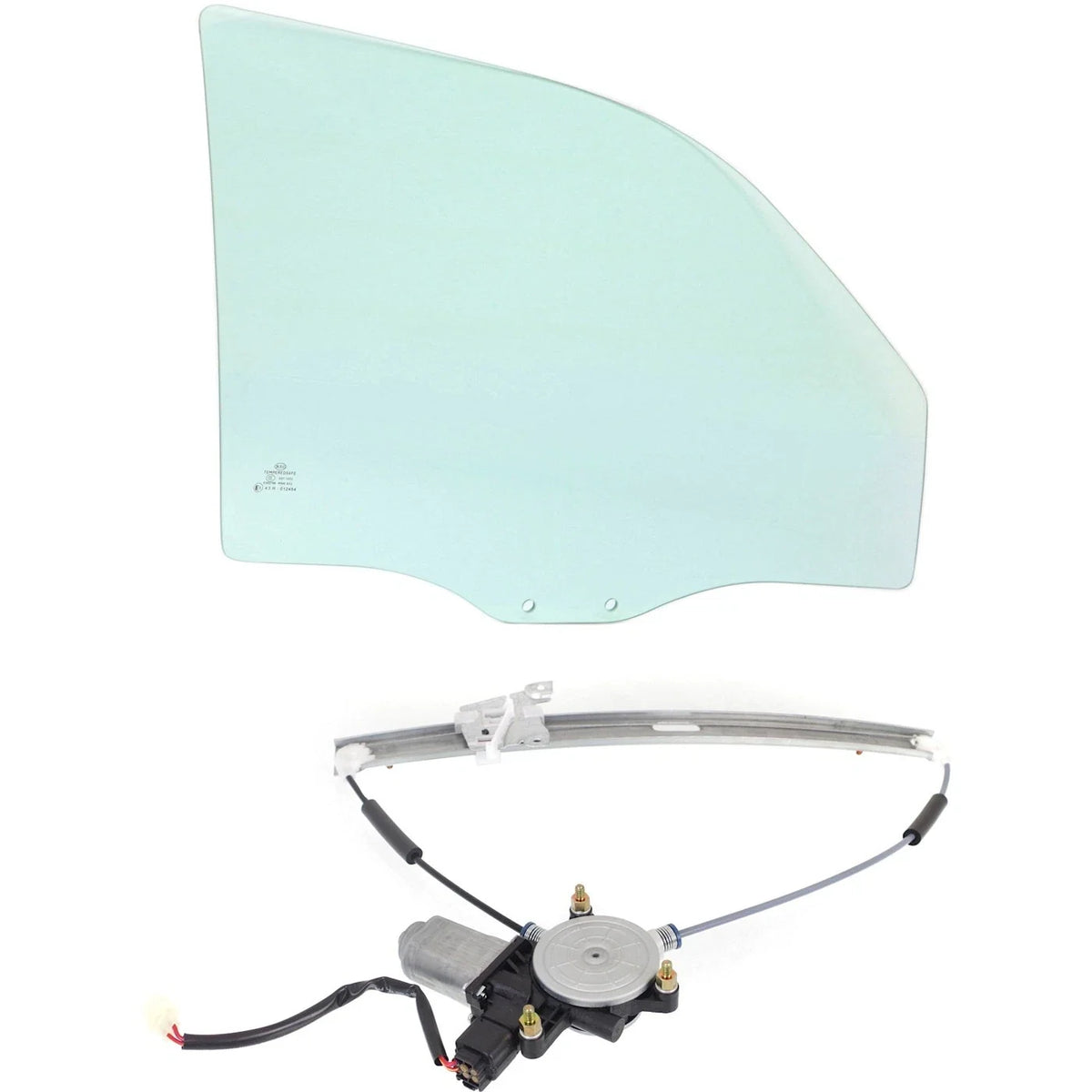Front Door Glass (Passenger) for Ford Escape, Mercury Mariner