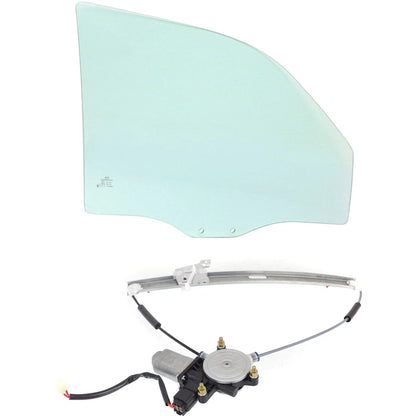 Front Door Glass (Passenger) for Ford Escape, Mercury Mariner