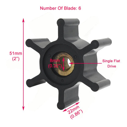 Replacement Kit for Flexible Impeller - Milwaukee Tools 49-16-2771