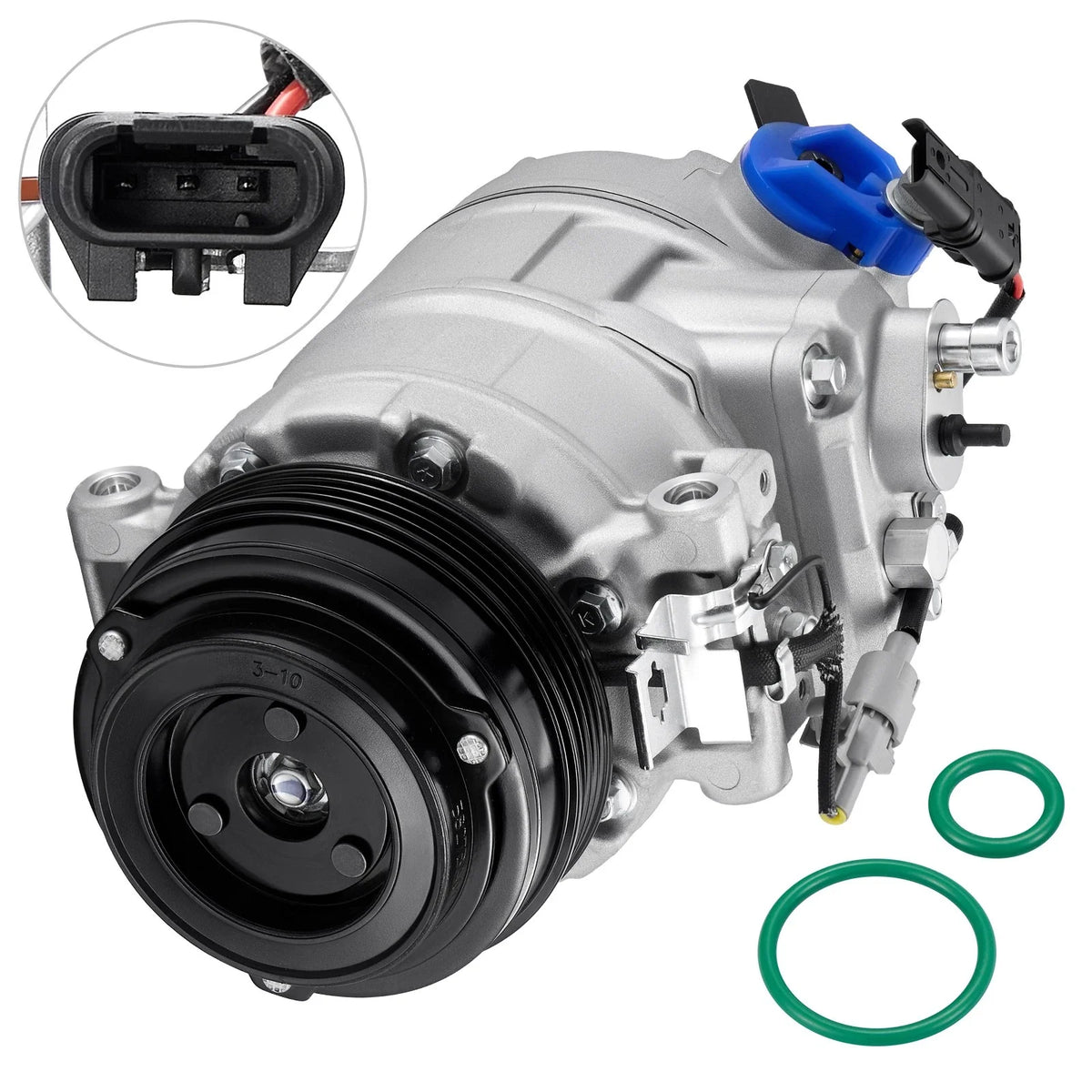2010-2015 BMW 760Li 6.0L & 2010-2017 550i GT xDrive AC Compressor