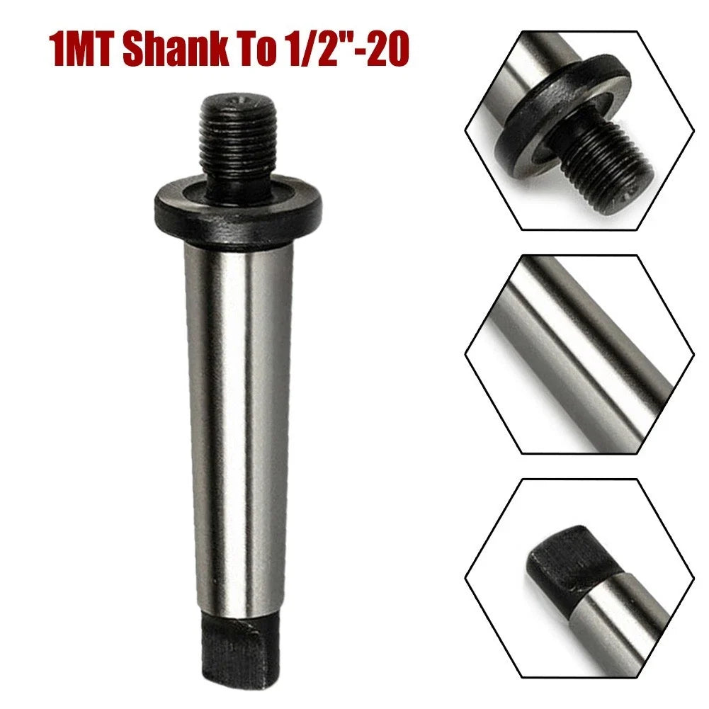 Drill Chuck Arbor for Threaded Drilling (1" x 1" x 3-1/4")