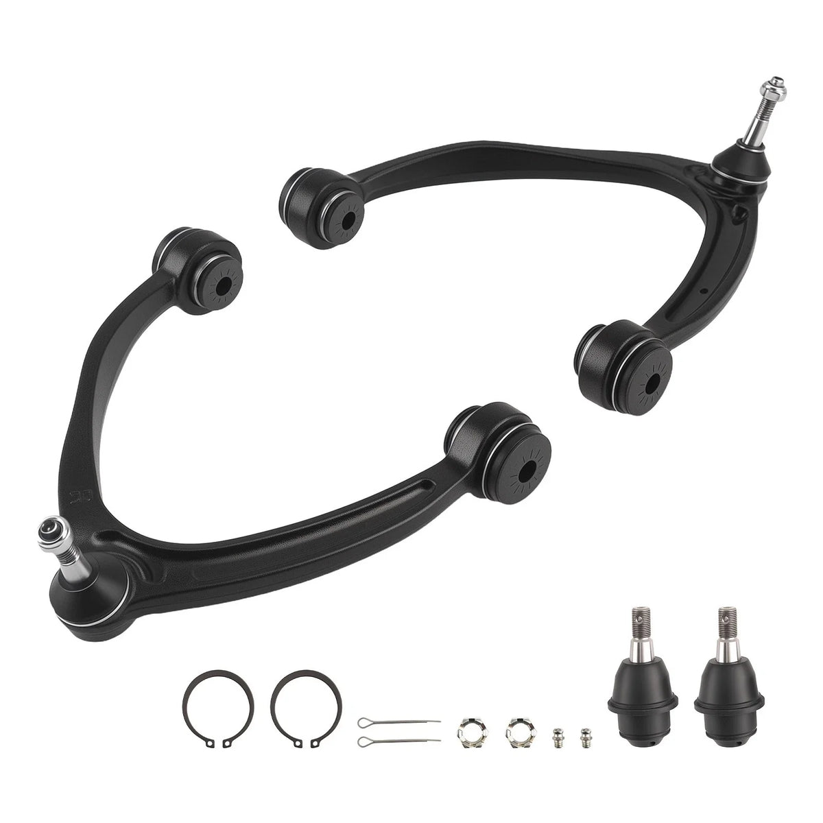 Front Upper Control Arms w/Ball Joints for Chevy Silverado 1500 (2007–2013)