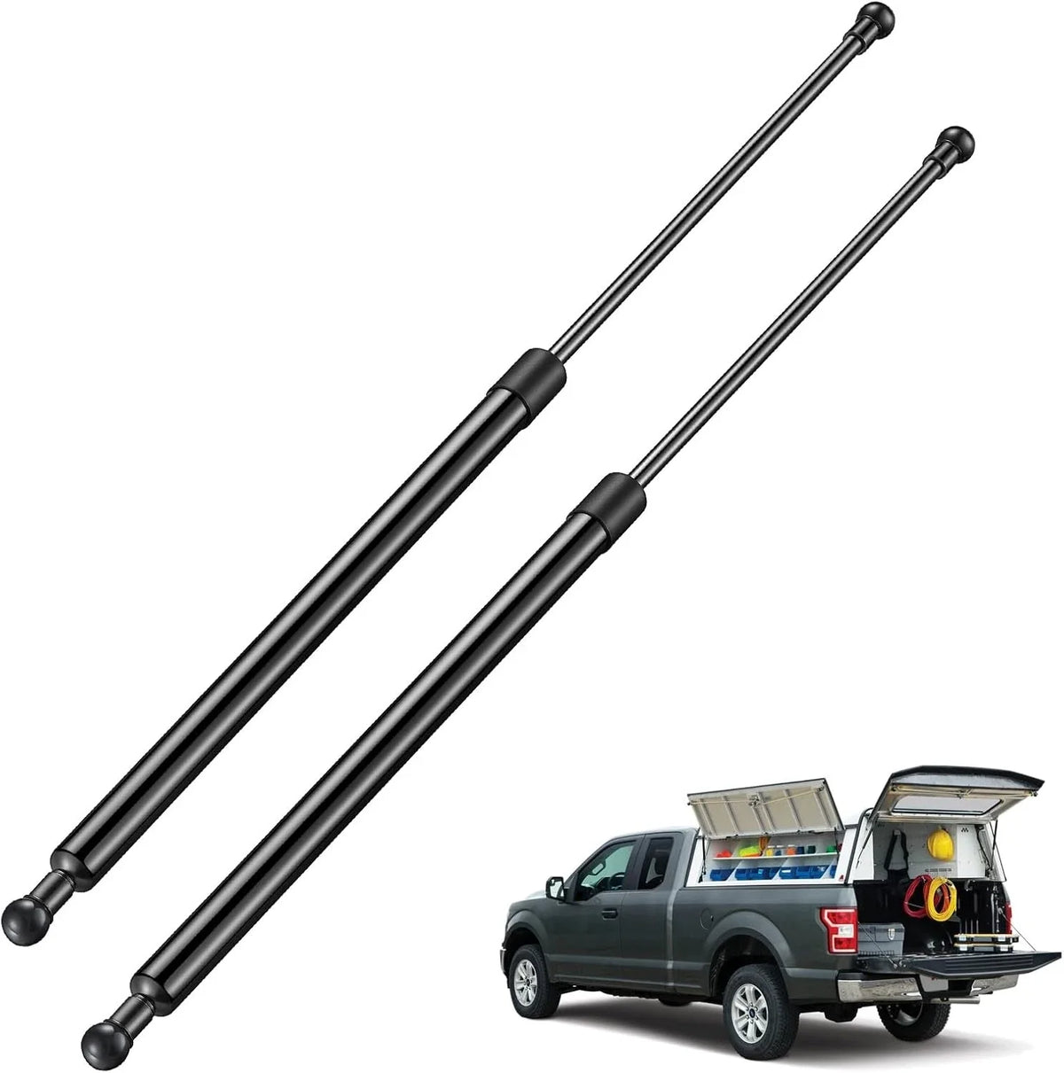 2pc Gas Struts for Toolbox Cabinet Lid Motorhome Door (28")