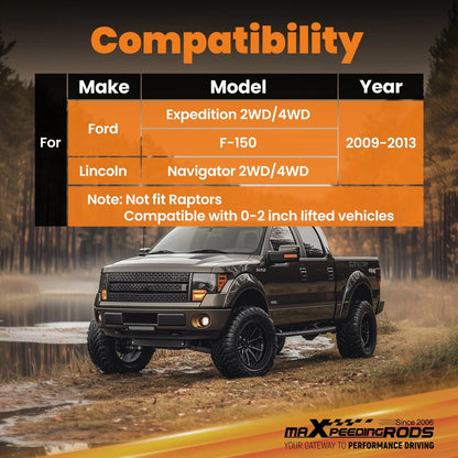 Front Control Arms Upper Lower Set for Ford F-150 2009-2013
