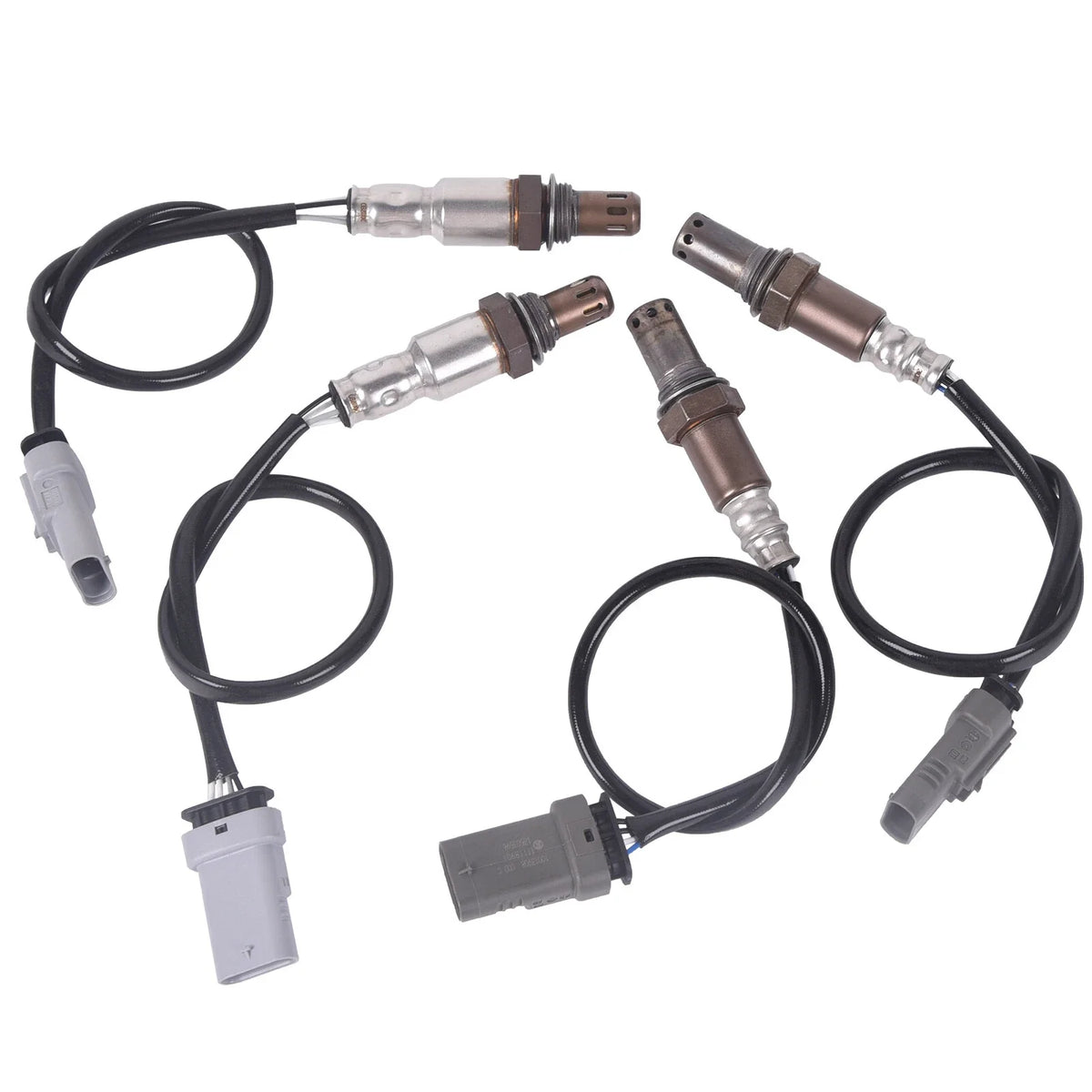 Set of 4 Oxygen O2 Sensors for Chevy Silverado 1500 (2014–2017)
