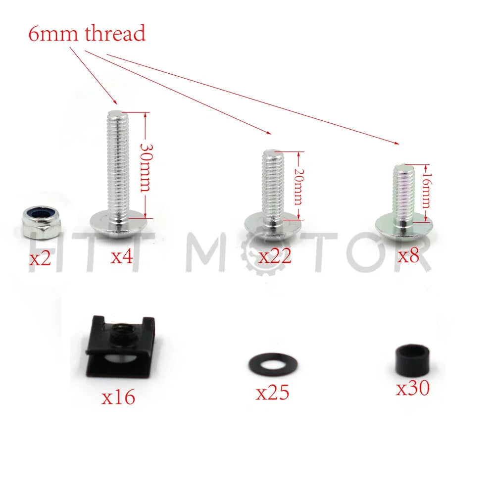 Hardware Washers Bolt Kit for Yamaha YZF R1 (2004–2006)