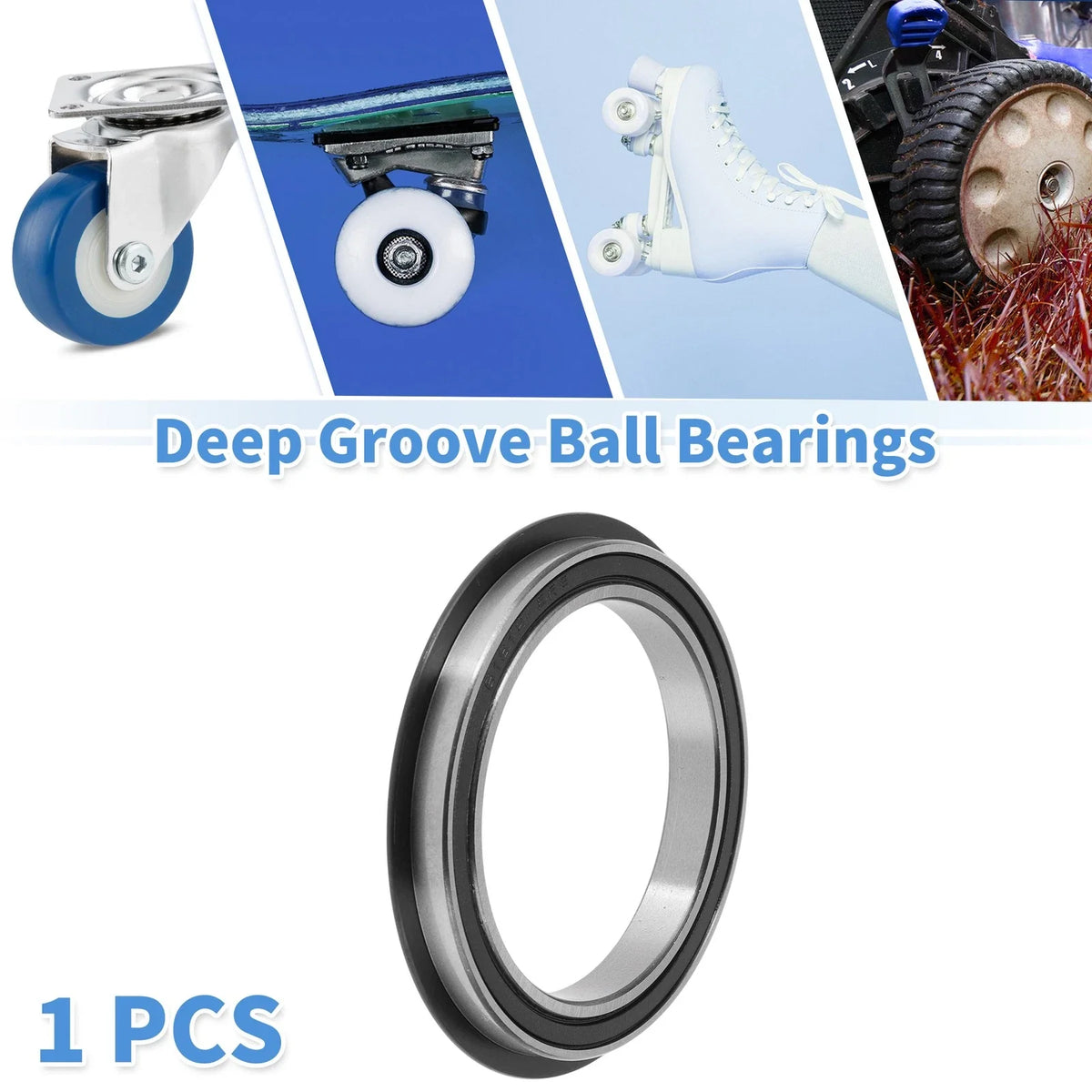 6812NR2RS Deep Groove Ball Bearings for Various Applications (60x78x10mm)
