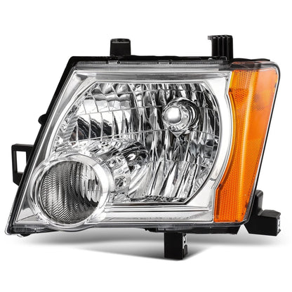 2005-2010 Nissan Xterra Left Driver Side Chrome Headlight