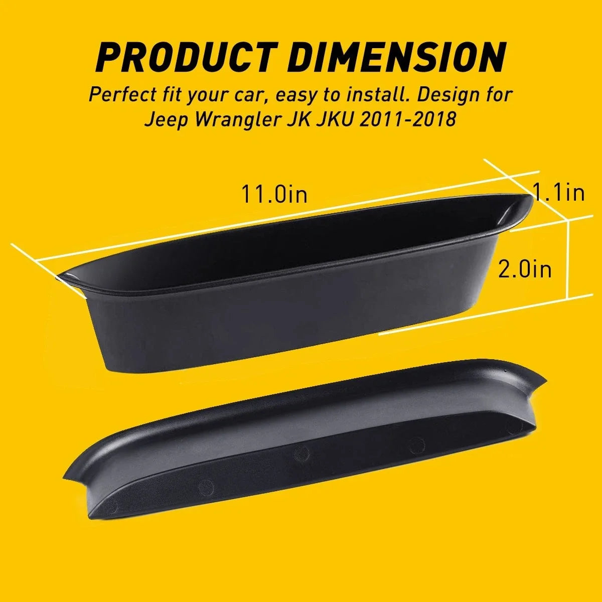 Storage Box for Jeep Wrangler JK (2007–2018)