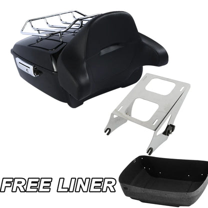 Backrest Pad Compatible with Harley Touring 2014 to 2025