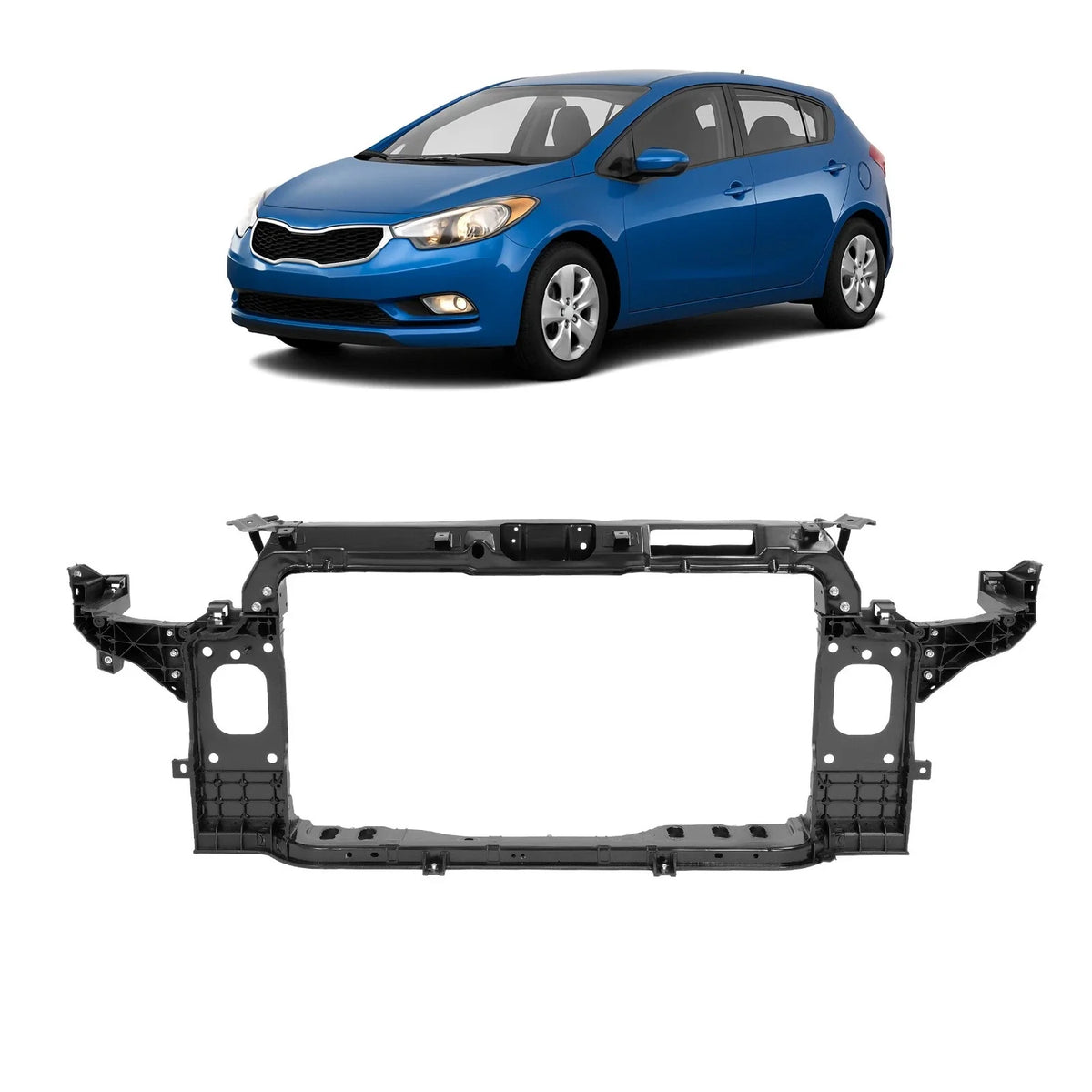Front Support Assembly for Radiator - Kia Forte/Forte5 2014-2016 #64101A7001