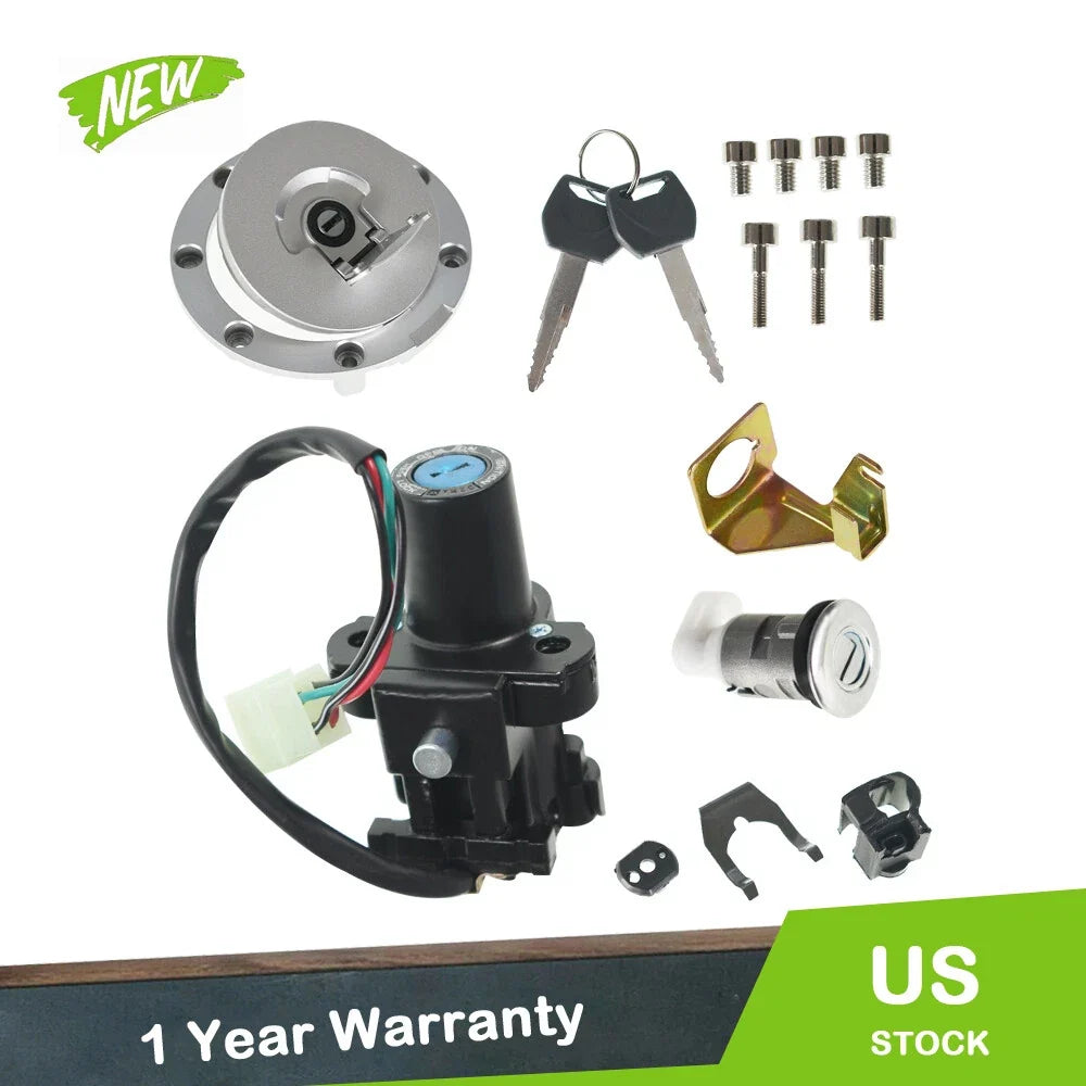 Ignition Switch and Fuel Gas Cap Lock Key for CBR900RR CBR929RR CBR954RR (2000–2003)