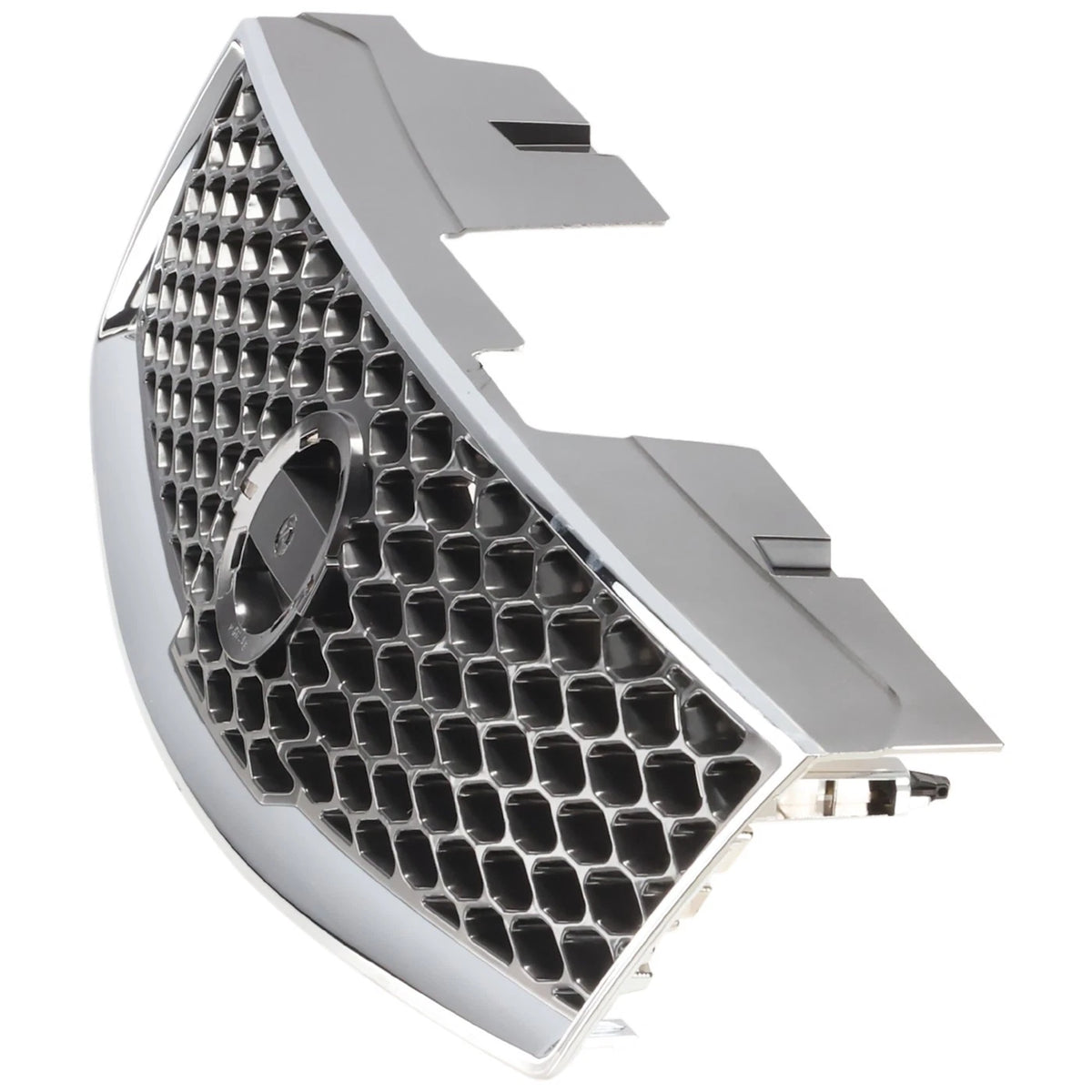 Grille for Nissan Sentra (2009–2012) Chrome Shell with Gray Insert