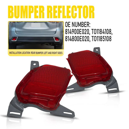 Rear Bumper Reflector Case TO1185108 for 2014-2019 Toyota Highlander