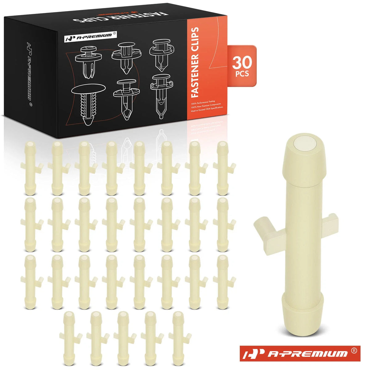 Set of 30 Hose Connector Retainer Clips for Chrysler
