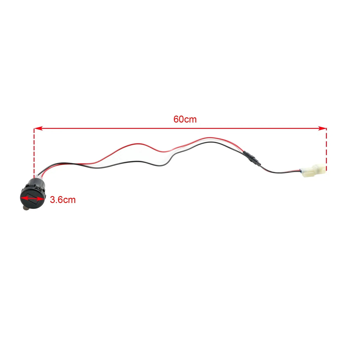 12V USB+C Socket Charger for Honda NX400 (2024)