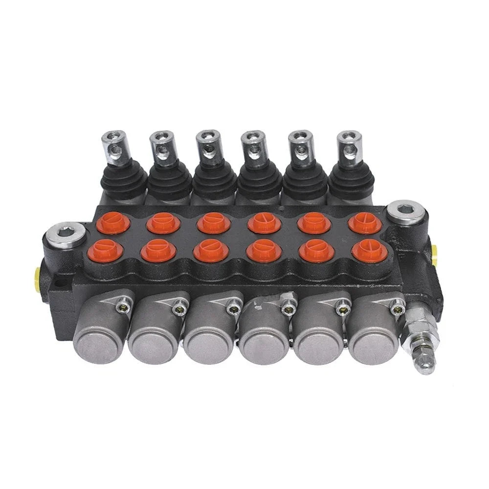 6 Spool Hydraulic Control Valve for 13 GPM, 3600 PSI Systems