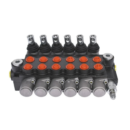 6 Spool Hydraulic Control Valve for 13 GPM, 3600 PSI Systems