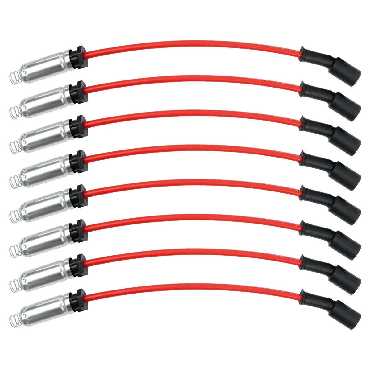 8 Piece Spark Plug Wire Set for GMC Chevy Vortec 4.8L 5.3L 6.0L 1999-2006