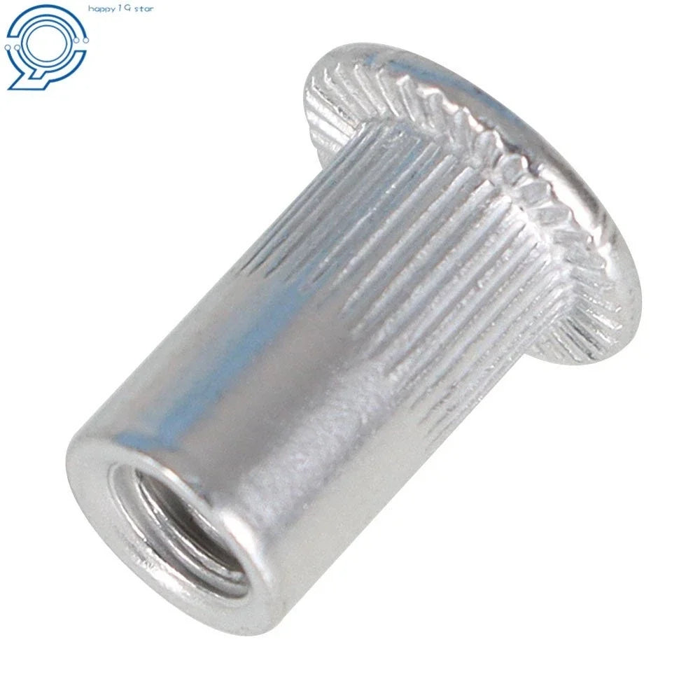 Universal Aluminum Nutserts - 100 Count Flange Set
