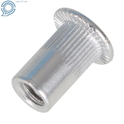 Universal Aluminum Nutserts - 100 Count Flange Set