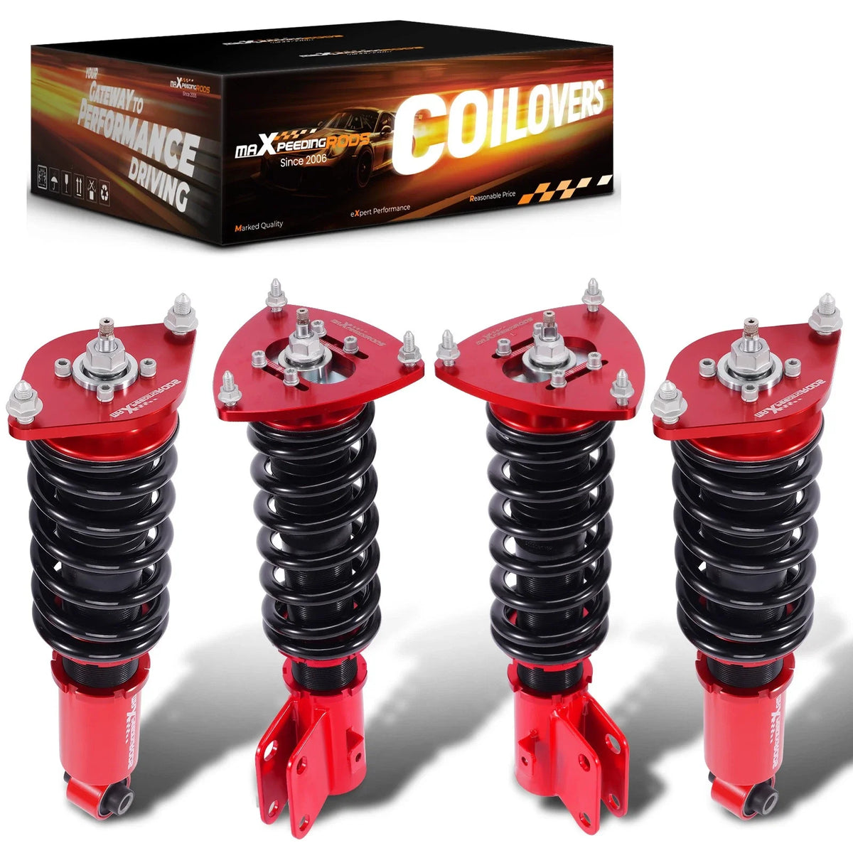 24 Way Adjustable Coilovers for Subaru Impreza (2008–2014)