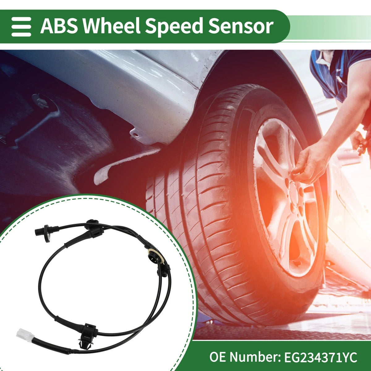 ABS Wheel Speed Sensor No.EG234371YC for Mazda CX-7 (2007–2012)