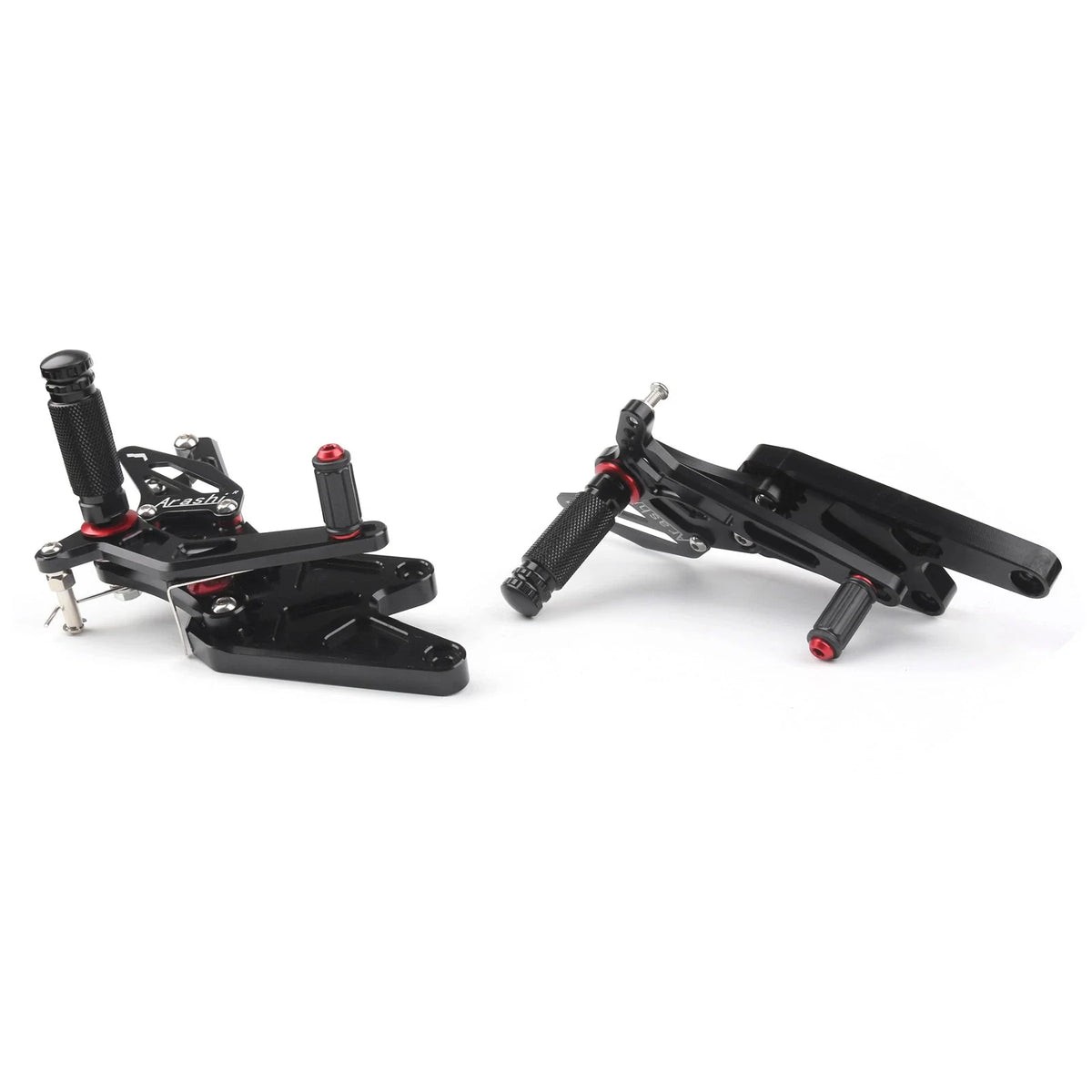 Adjustable Rearset Foot Pegs Black for Yamaha MT-03/MT-25 (2015-Present)