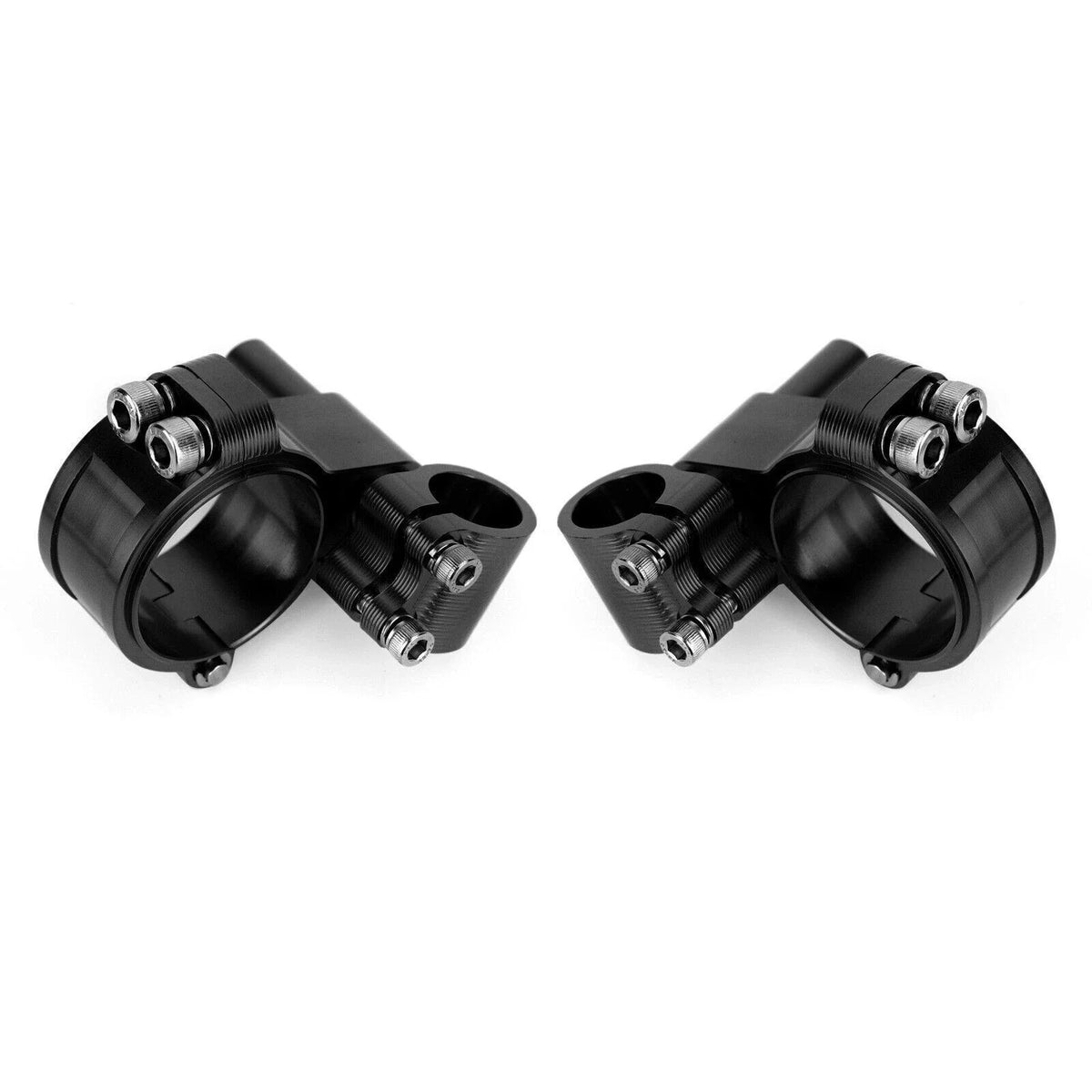 Universal Fit Adjustable CNC Billet Clip Ons Handlebar Kit
