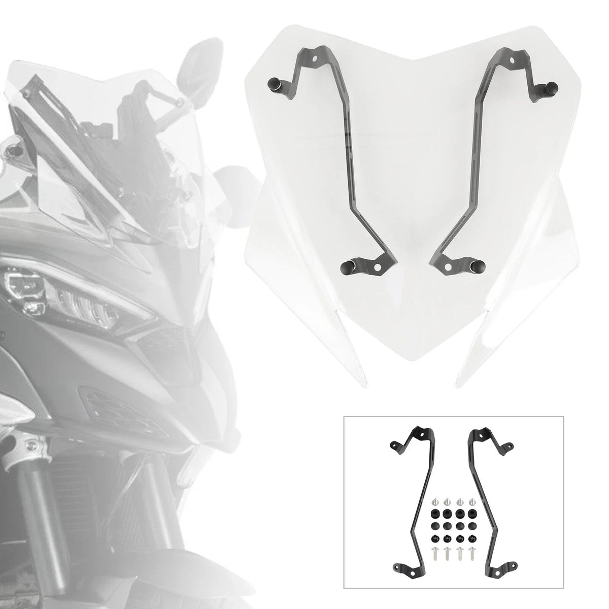 Windshield for Ducati Multistrada V4/S/S Sport 2021-2023 Model