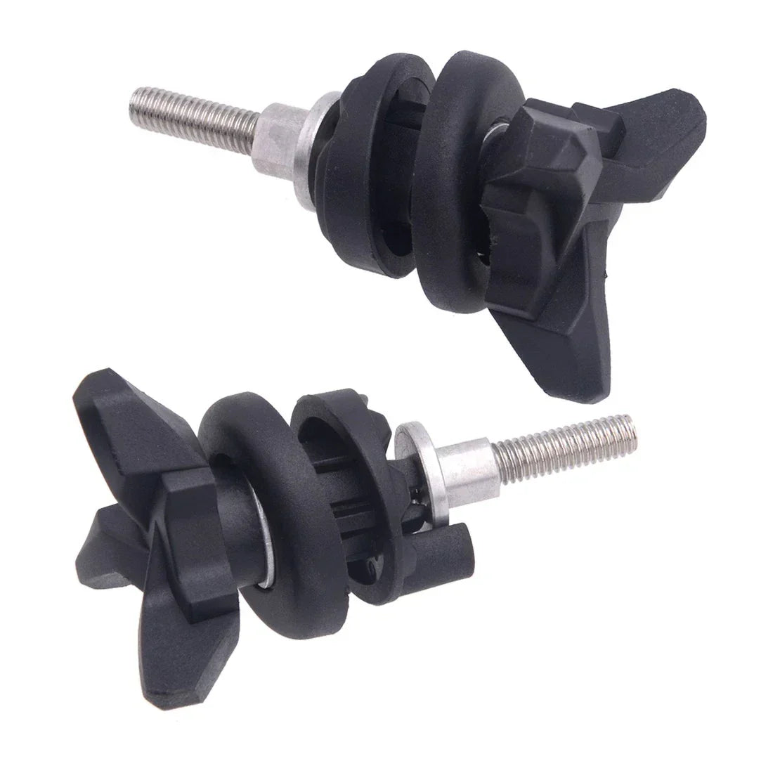 Windshield Adjustment Screws in Black for BMW R1200GS ADV (2004-2017)