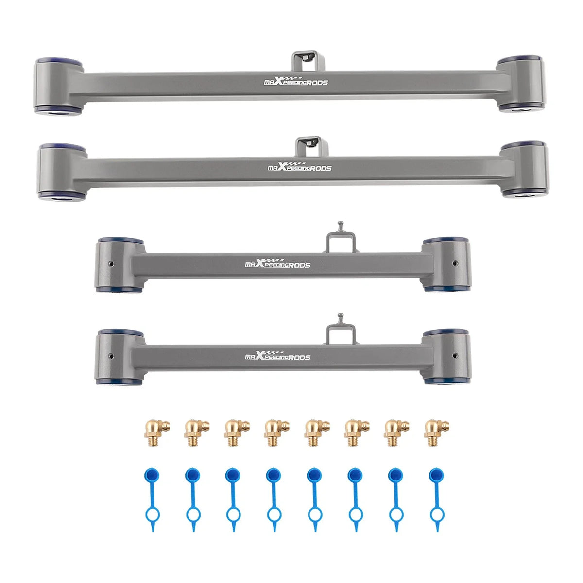 4X Rear Upper & Lower Control Arms for Ram 1500 (2013–2023)