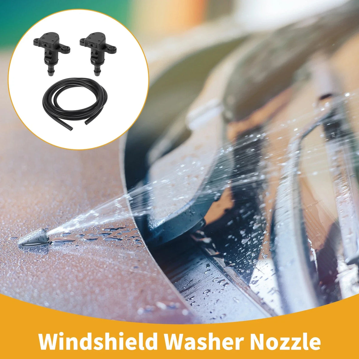 Windshield Washer Nozzle Kit for Kia Picanto (2011–2023) No. 98630YY000