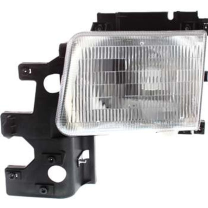 Halogen Headlight Set for Dodge B2500 (1995–1997) Left & Right w/ Bulbs