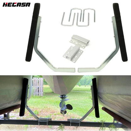 Bunk Board Guide (24.4") for Sailboats on Pontoon Trailers