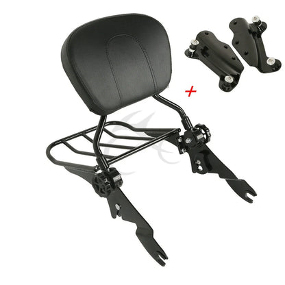 Sissy Bar Hardware for Luggage Rack Docking - Harley Touring 2009-2013