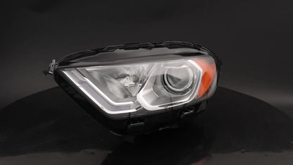 Driver Side Chrome Headlight Assembly with DRL for Ford EcoSport (2018–2023)