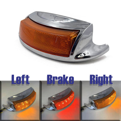 Rear Auxiliary LED Fender Tip Light for Harley FLHTC FLHTK (2019-On)